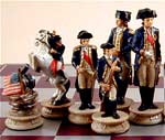 Revolutionary War Chess Set